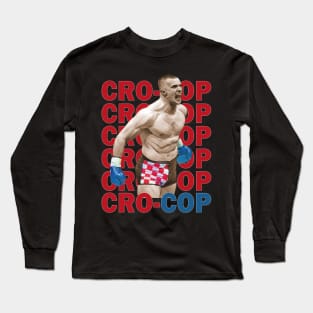 Crocop Screaming Long Sleeve T-Shirt